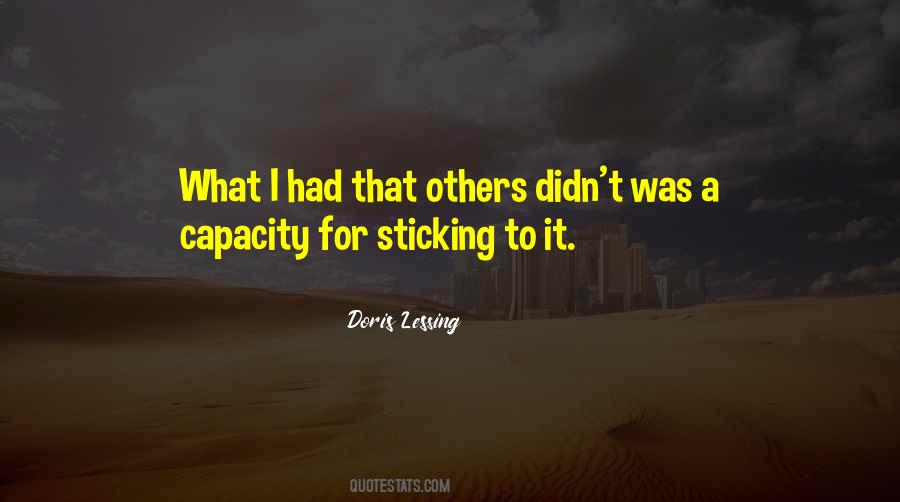 Sticking It Quotes #383415