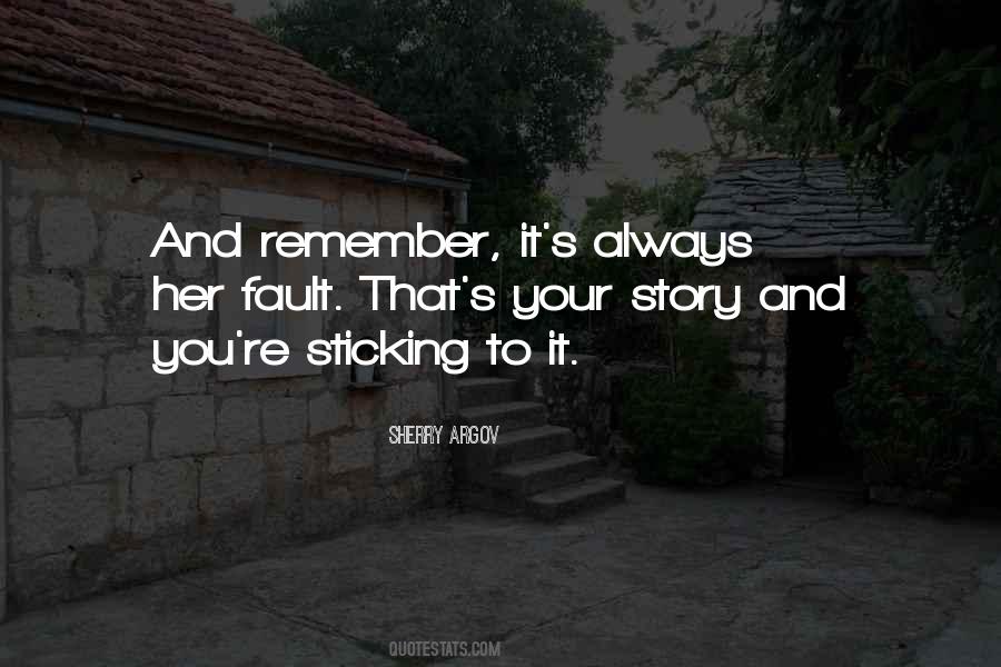 Sticking It Quotes #822134