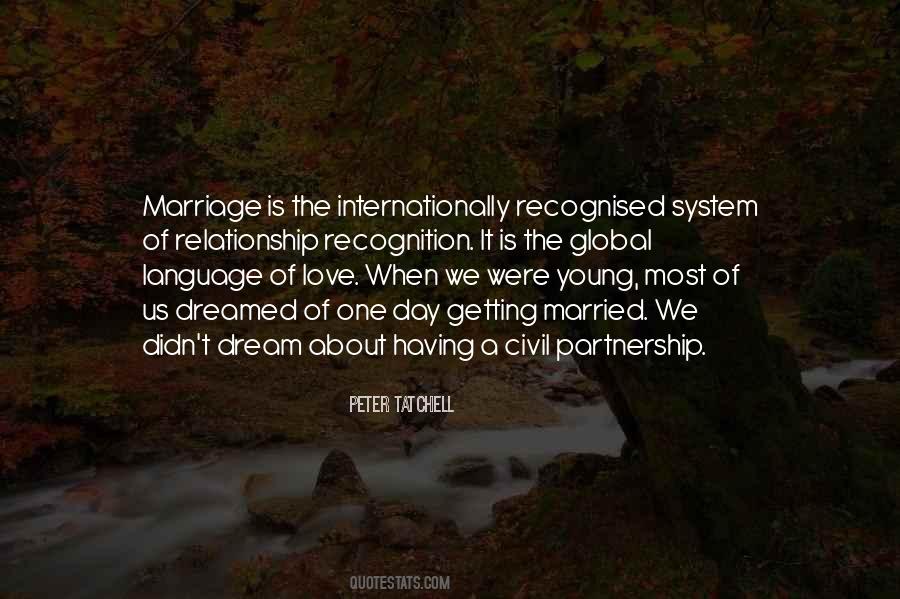 Marriage Is A Partnership Quotes #547475