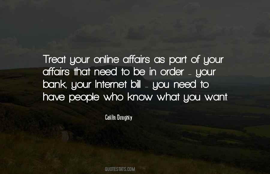 Quotes About Online Affairs #125649