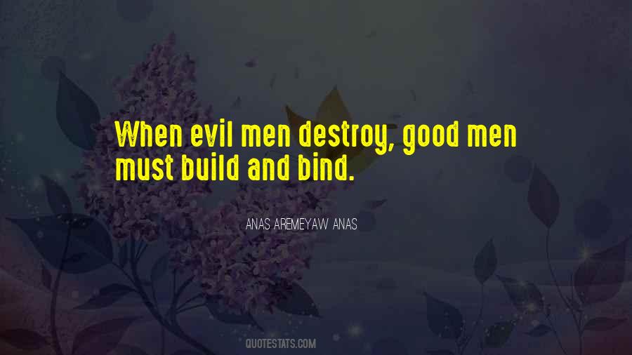 Evil Men Quotes #1246461