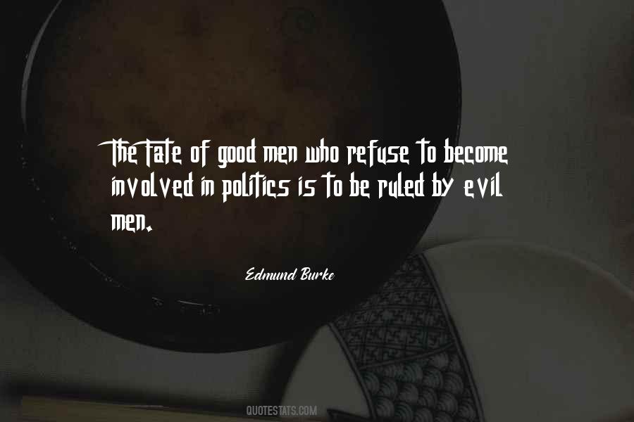 Evil Men Quotes #293830