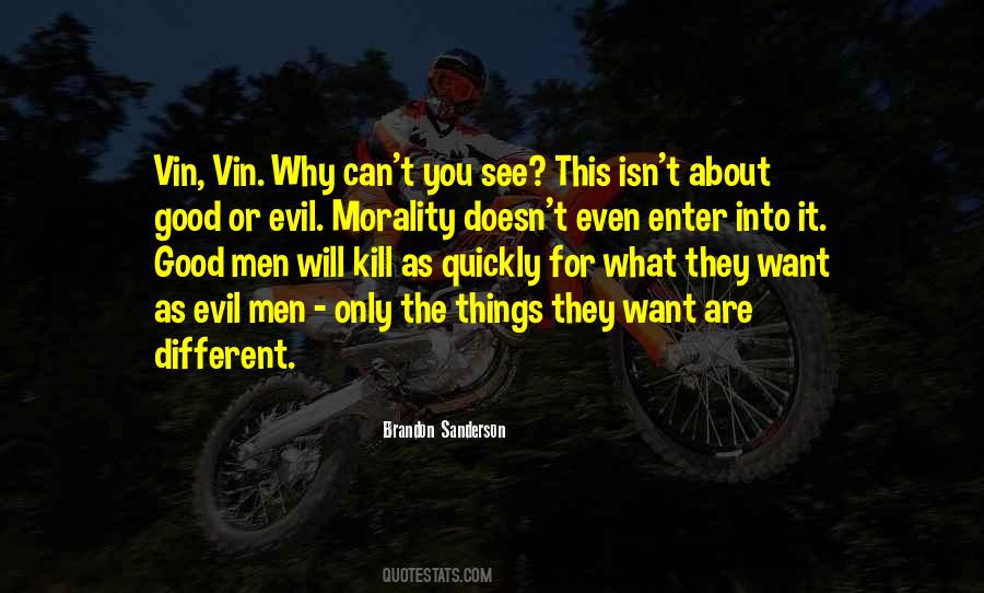 Evil Men Quotes #891439