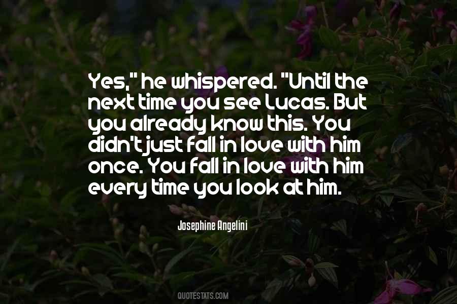 Until The Next Time Quotes #1038560