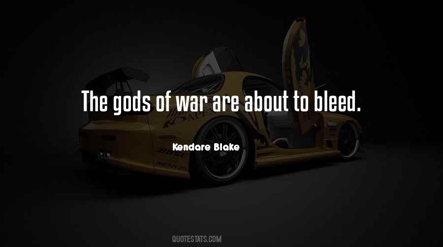 From Gods At War Quotes #310637