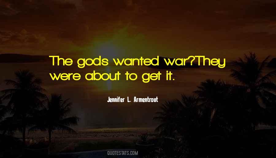 From Gods At War Quotes #491530