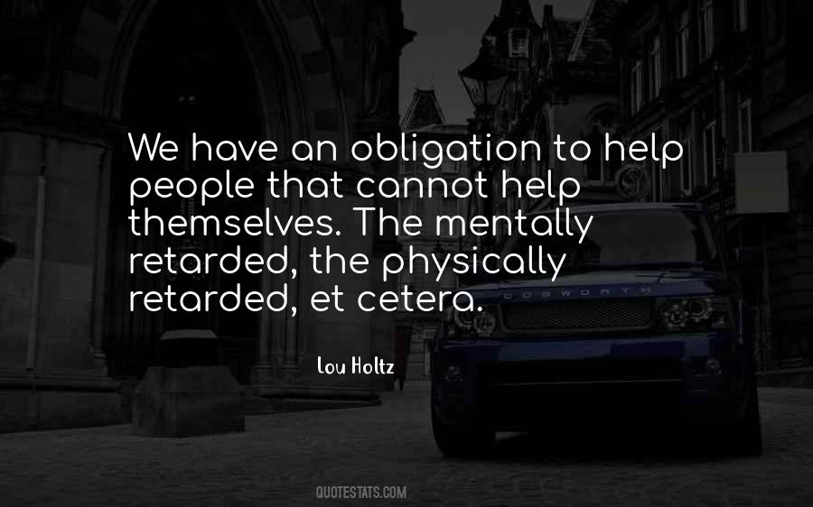 Retarded People Quotes #991770