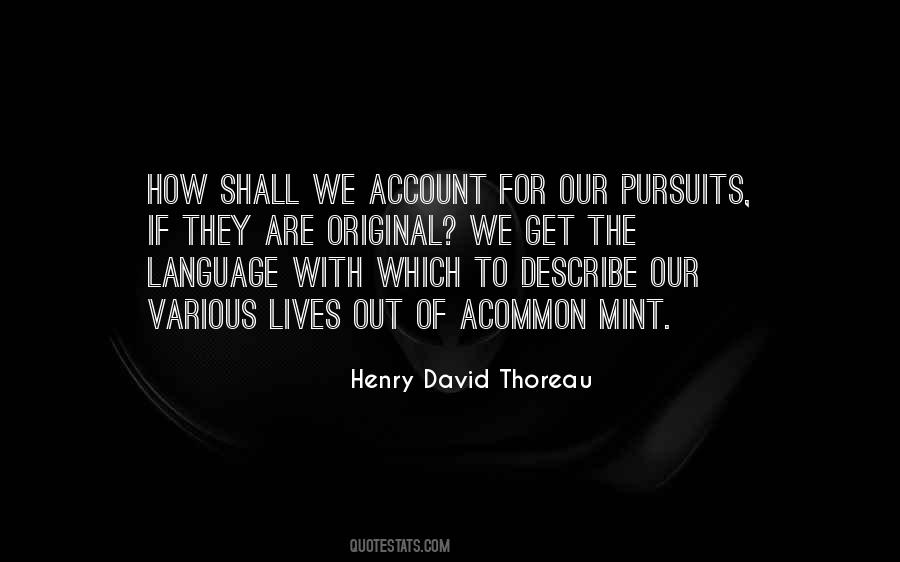 David Thoreau Quotes #44355