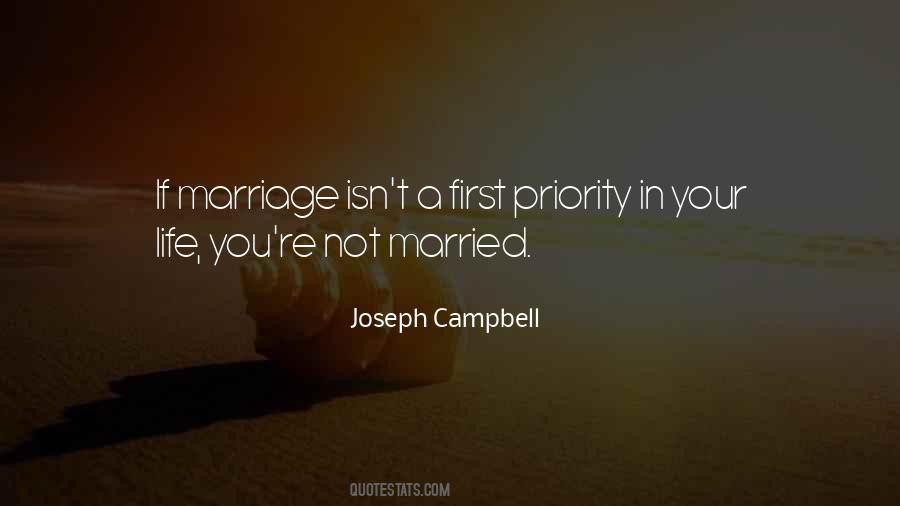 Priority In Life Quotes #1489513