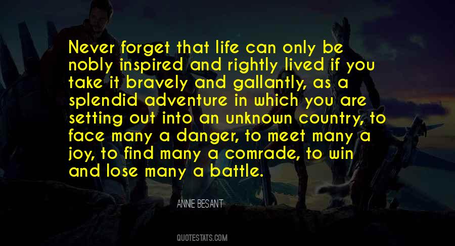 Unknown In Life Quotes #603959