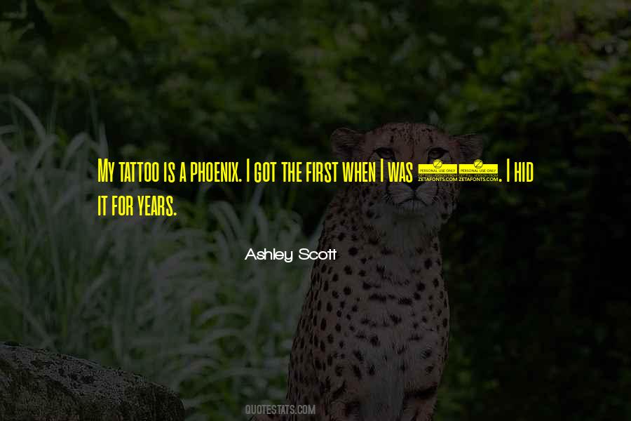 Quotes For A Phoenix Tattoo #825504