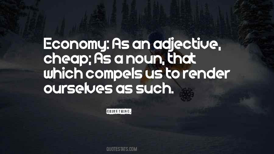 Economy As Quotes #962907