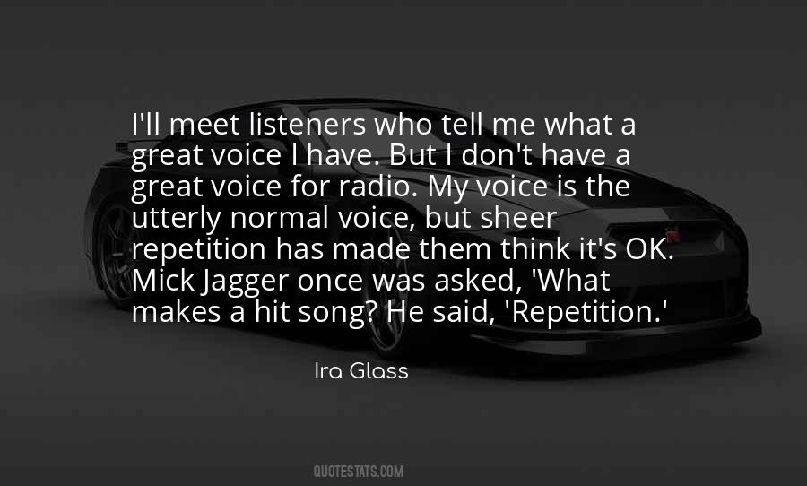 Great Voice Quotes #1515098