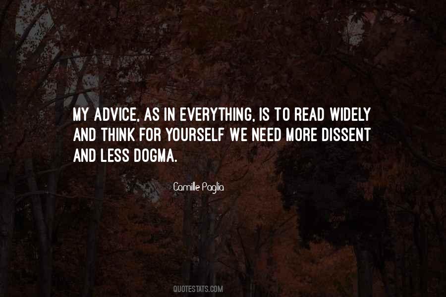 Think For Yourself Quotes #1539141