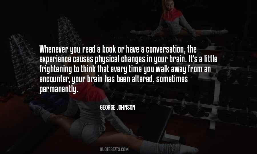 Frightening Experience Quotes #1647506