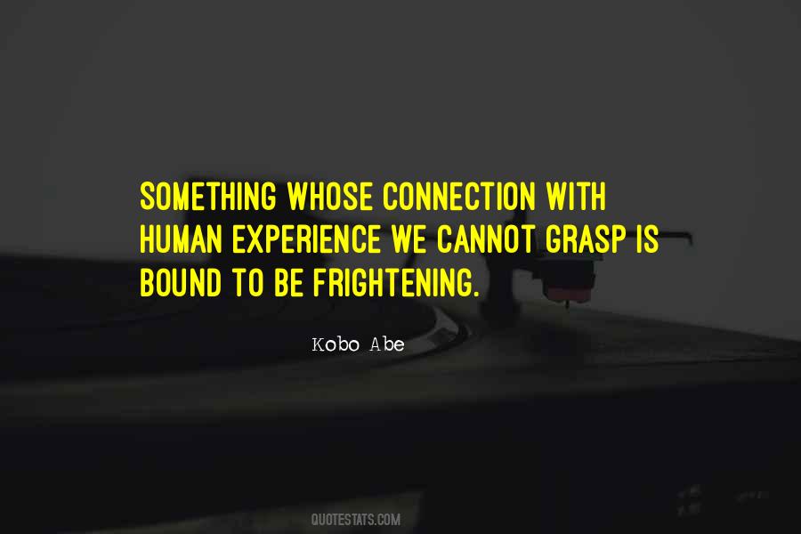 Frightening Experience Quotes #1871029