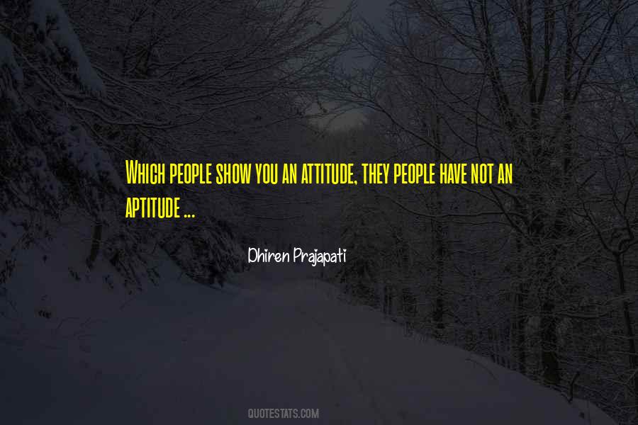 Quotes For Attitude Life #49228
