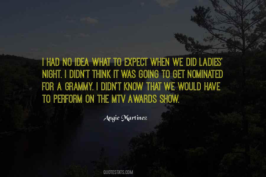 Quotes For Awards Night #342140