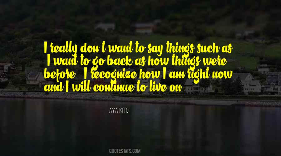 Quotes For Aya To #225429