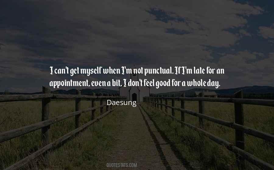 Not Punctual Quotes #666750