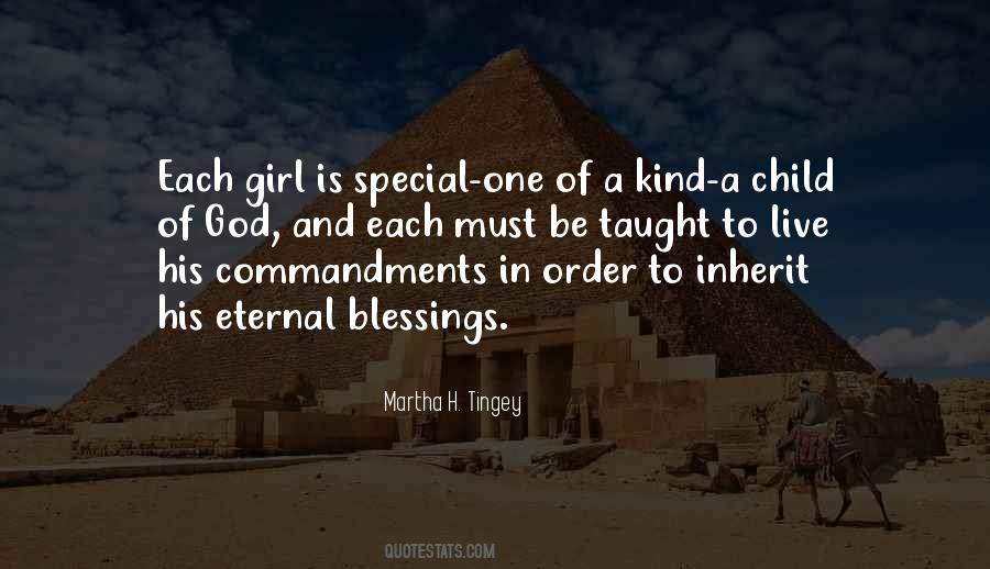Quotes About One Special Girl #1871695