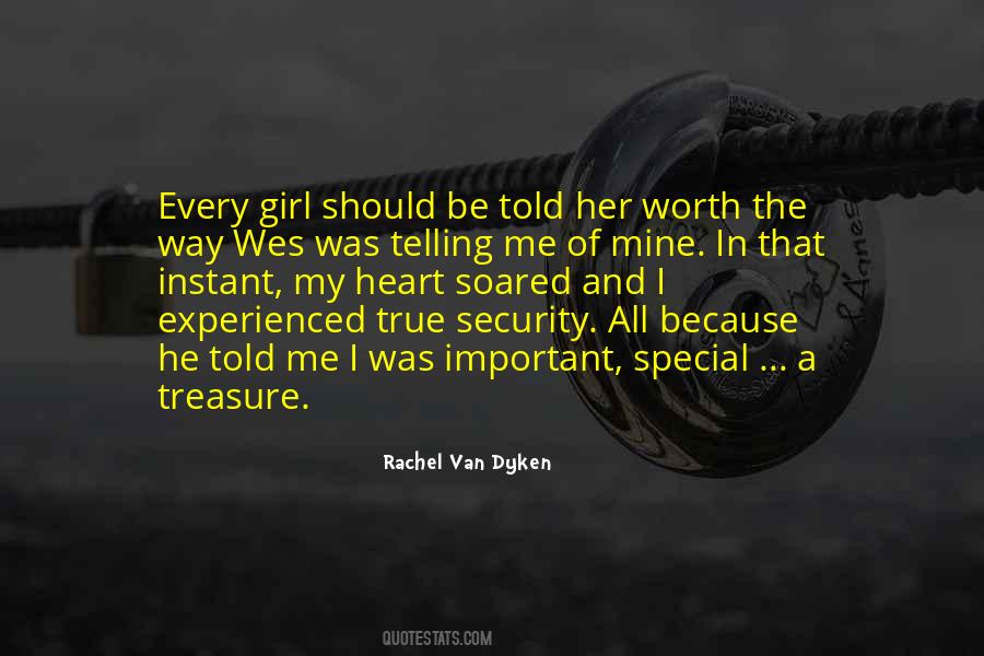 Quotes About One Special Girl #708548