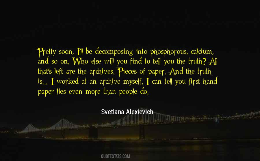 Alexievich Quotes #319640