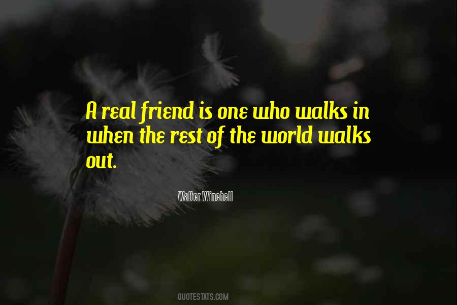 Quotes About One Real Friend #1394973