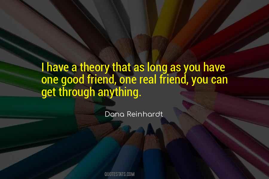 Quotes About One Real Friend #1710521