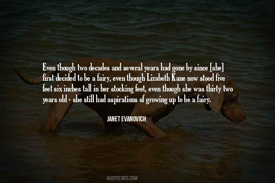 Feet And Inches Quotes #1404562