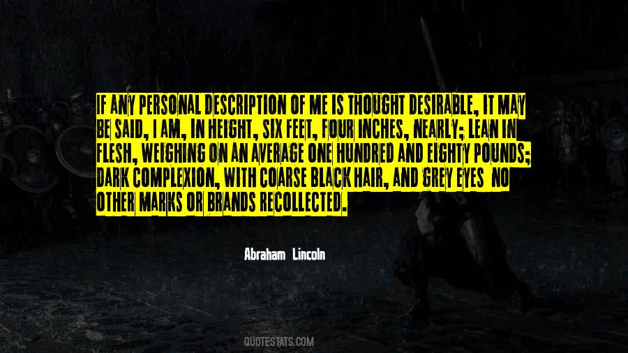 Feet And Inches Quotes #1568479