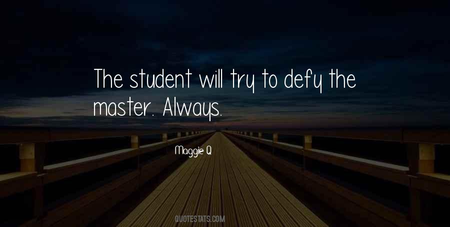 Student Master Quotes #792340