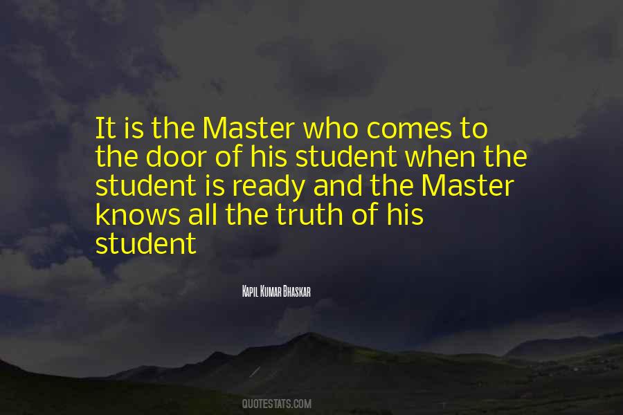 Student Master Quotes #998251