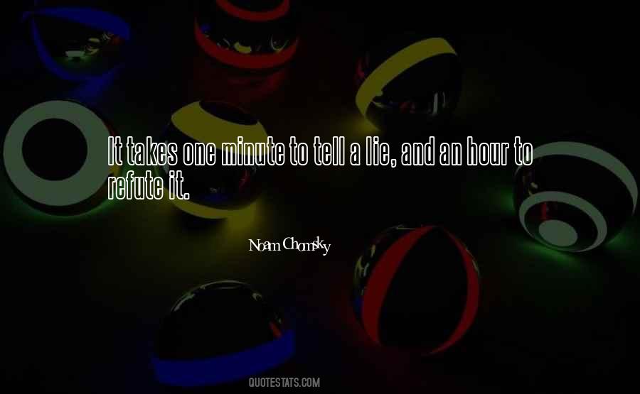 Quotes About One Minute #1064111