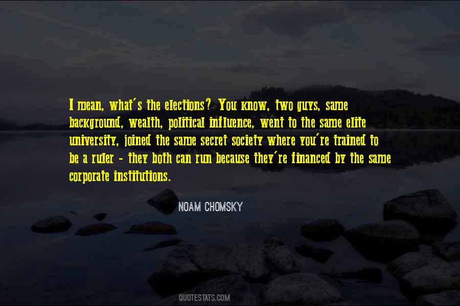 Corporate Influence Quotes #1781717