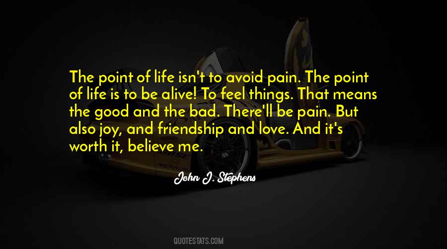 Life Is Pain Quotes #100523