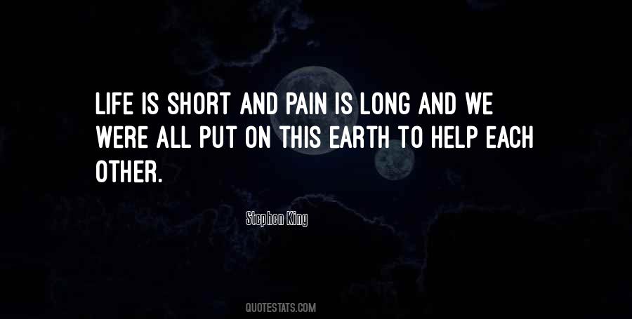 Life Is Pain Quotes #157950