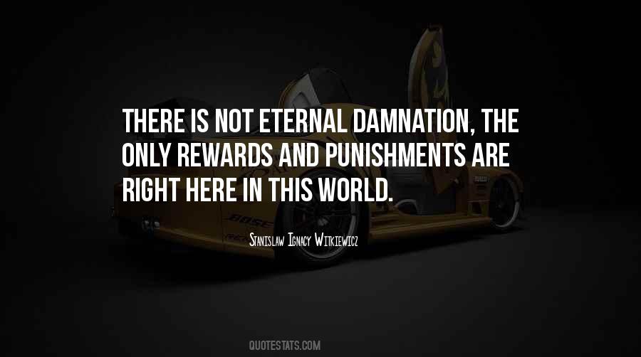 Eternal Damnation Quotes #408283