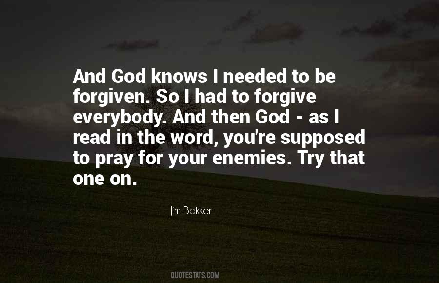 Forgive Your Enemies Quotes #1480972