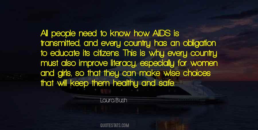 Safe And Healthy Quotes #1446128