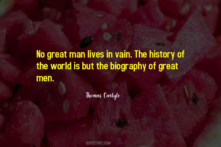 Great Men In History Quotes #468233