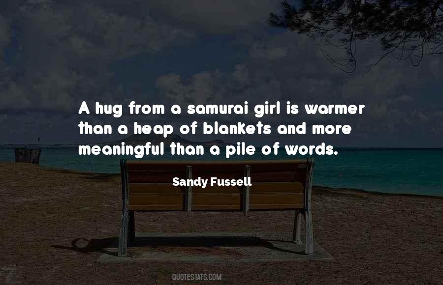 Samurai Girl Quotes #1240950