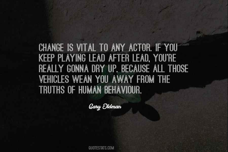 Quotes For Change In Behaviour #1128181