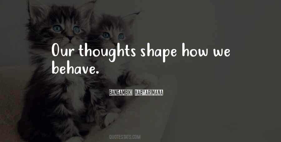Quotes For Change In Behaviour #1451841