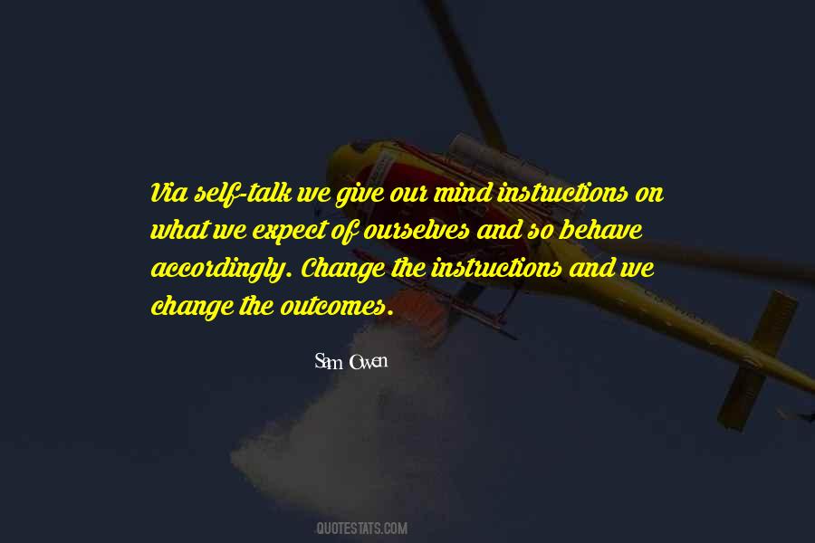 Quotes For Change In Behaviour #1547602