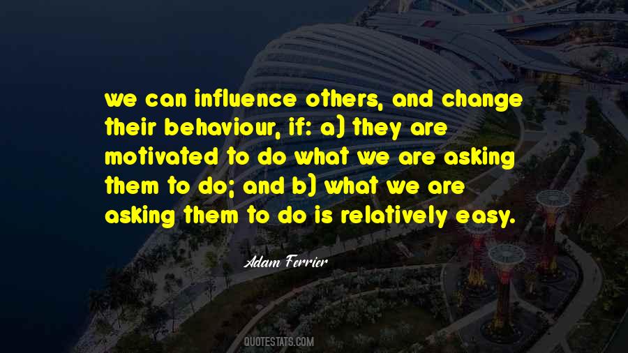 Quotes For Change In Behaviour #1638522