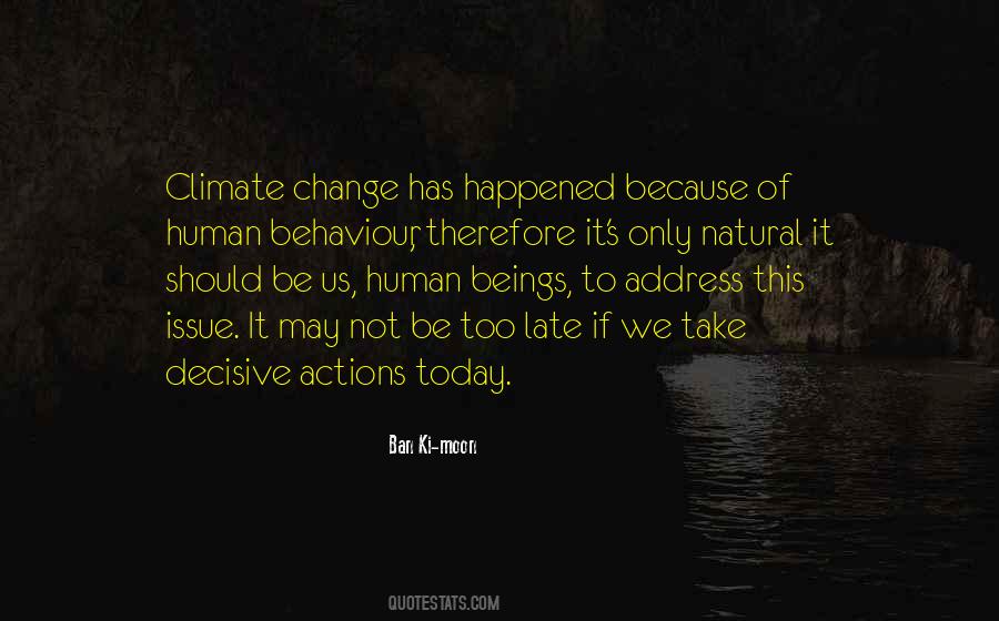Quotes For Change In Behaviour #18388
