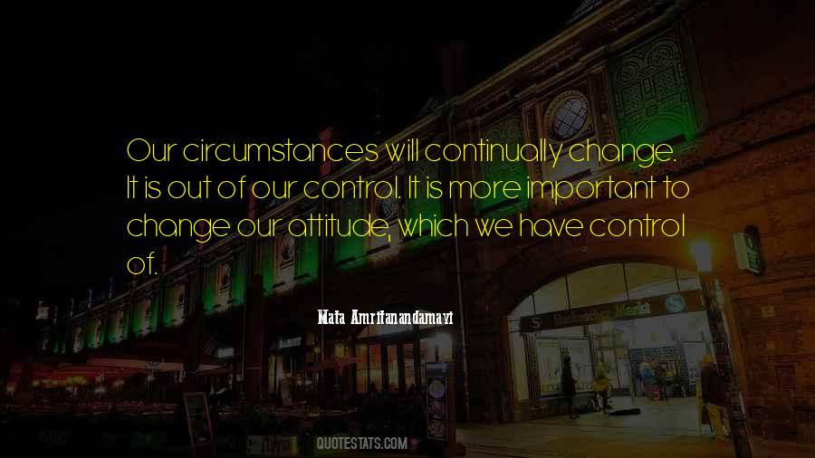 Quotes For Change Of Attitude #104580