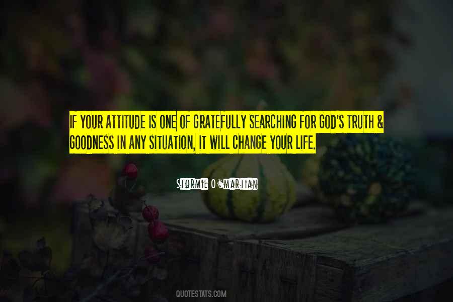 Quotes For Change Of Attitude #562400