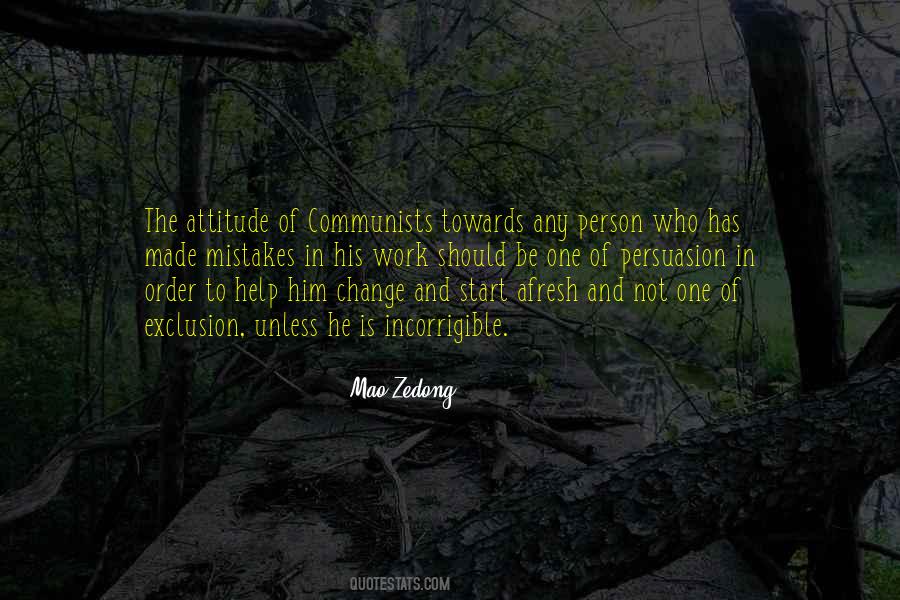 Quotes For Change Of Attitude #825740